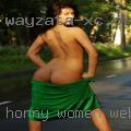 Horny women webcam